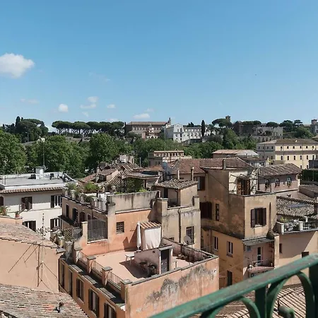 Trastevere Panoramic Rooftop Loft Appartement *