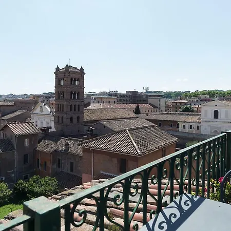 Appartement Trastevere Panoramic Rooftop Loft Rome